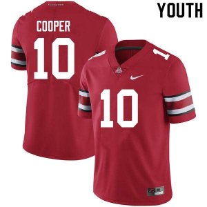 Youth Ohio State Buckeyes #10 Mookie Cooper Scarlet Nike NCAA College Football Jersey Comfortable XZA5044HM